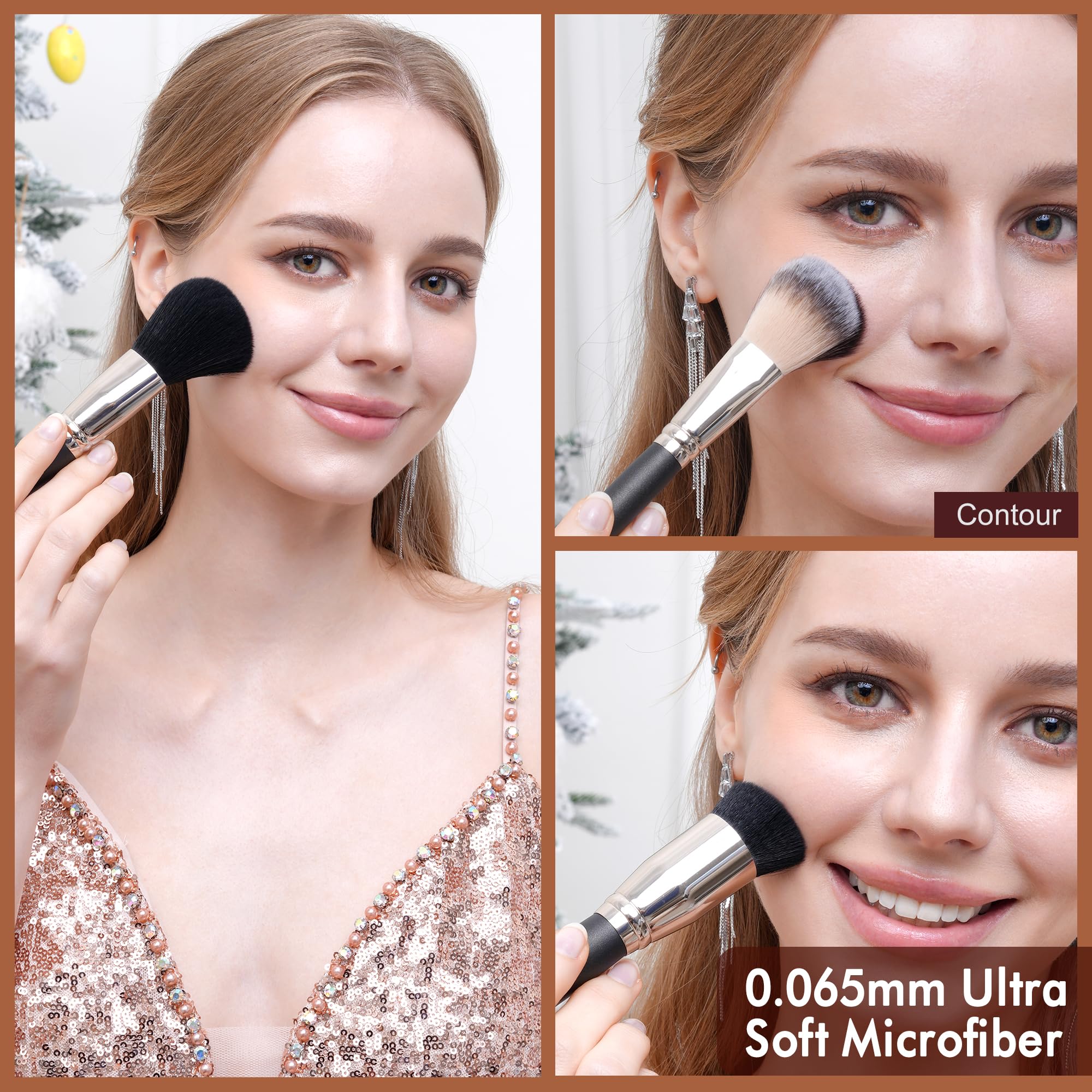 Valor profesional del set de brochas para maquilladores y centros de formación.