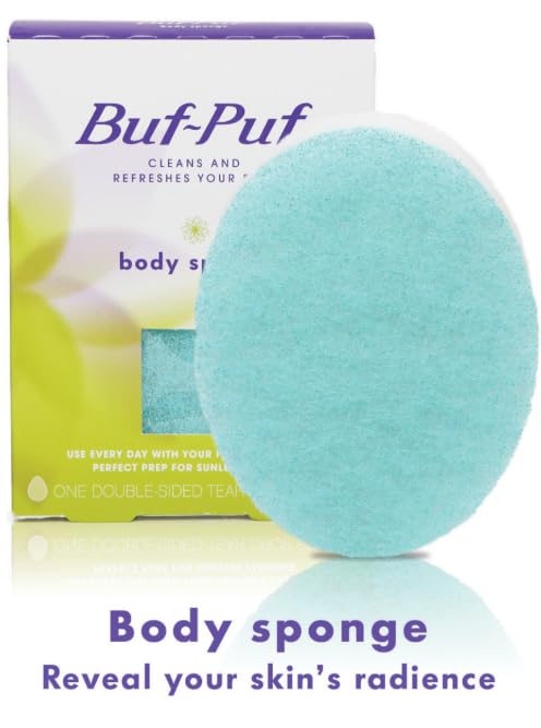 Buf-Puf éponge corps – exfoliation légère pour peau propre.