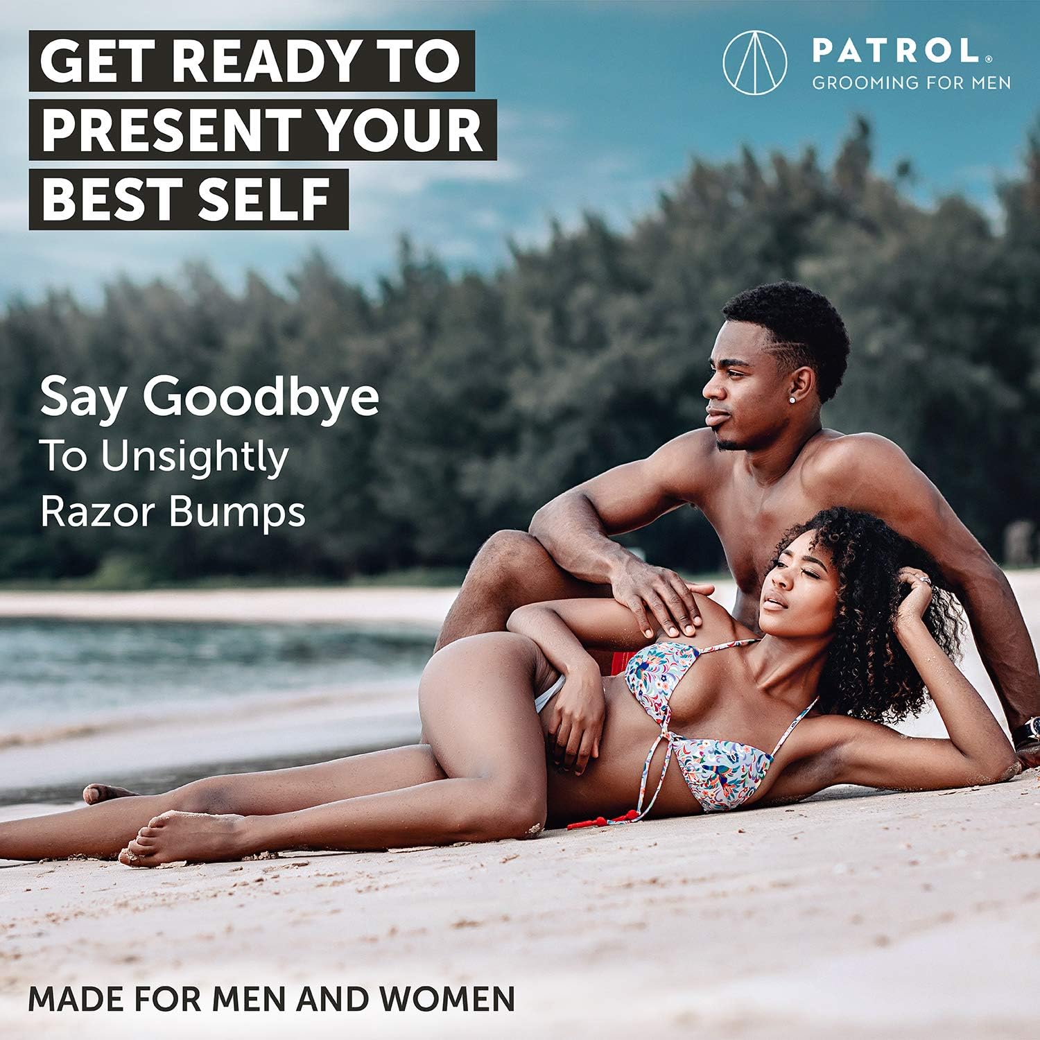Bump Patrol tónico-tratamiento dos en uno para folículos y calma cutánea.