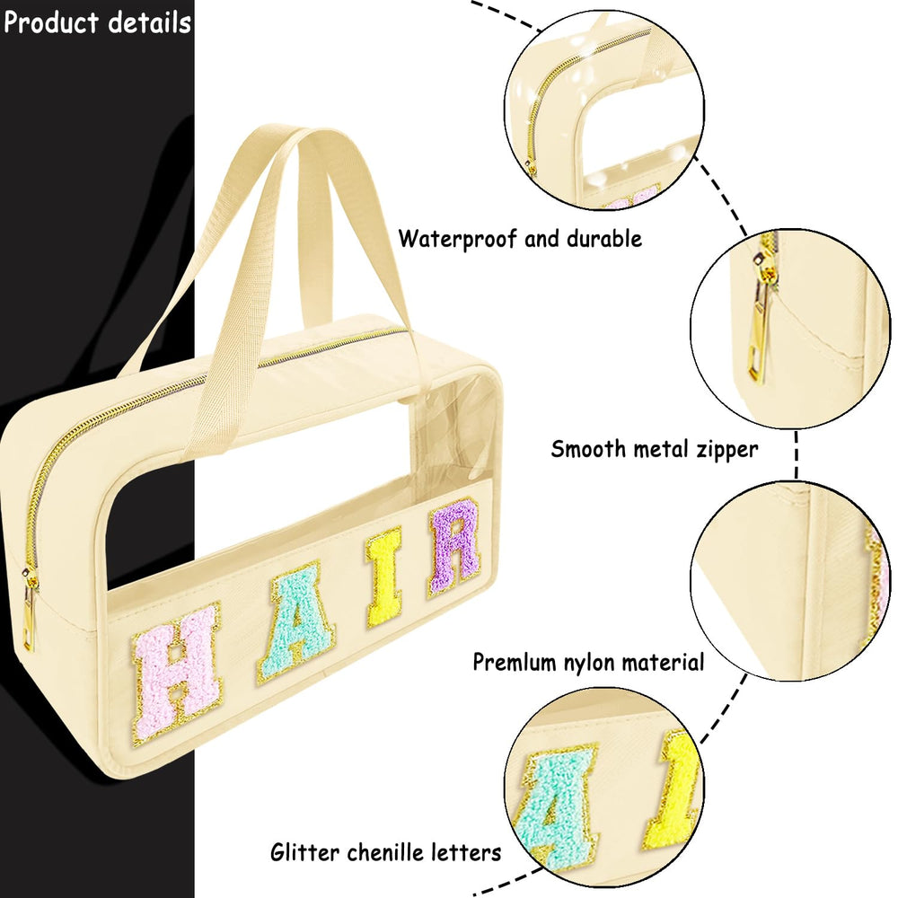 Bunliuys bolsa de viaje transparente para ver lo que llevas.