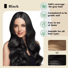 Bupposes Champú Tinte Negro: instrucciones simples para casa