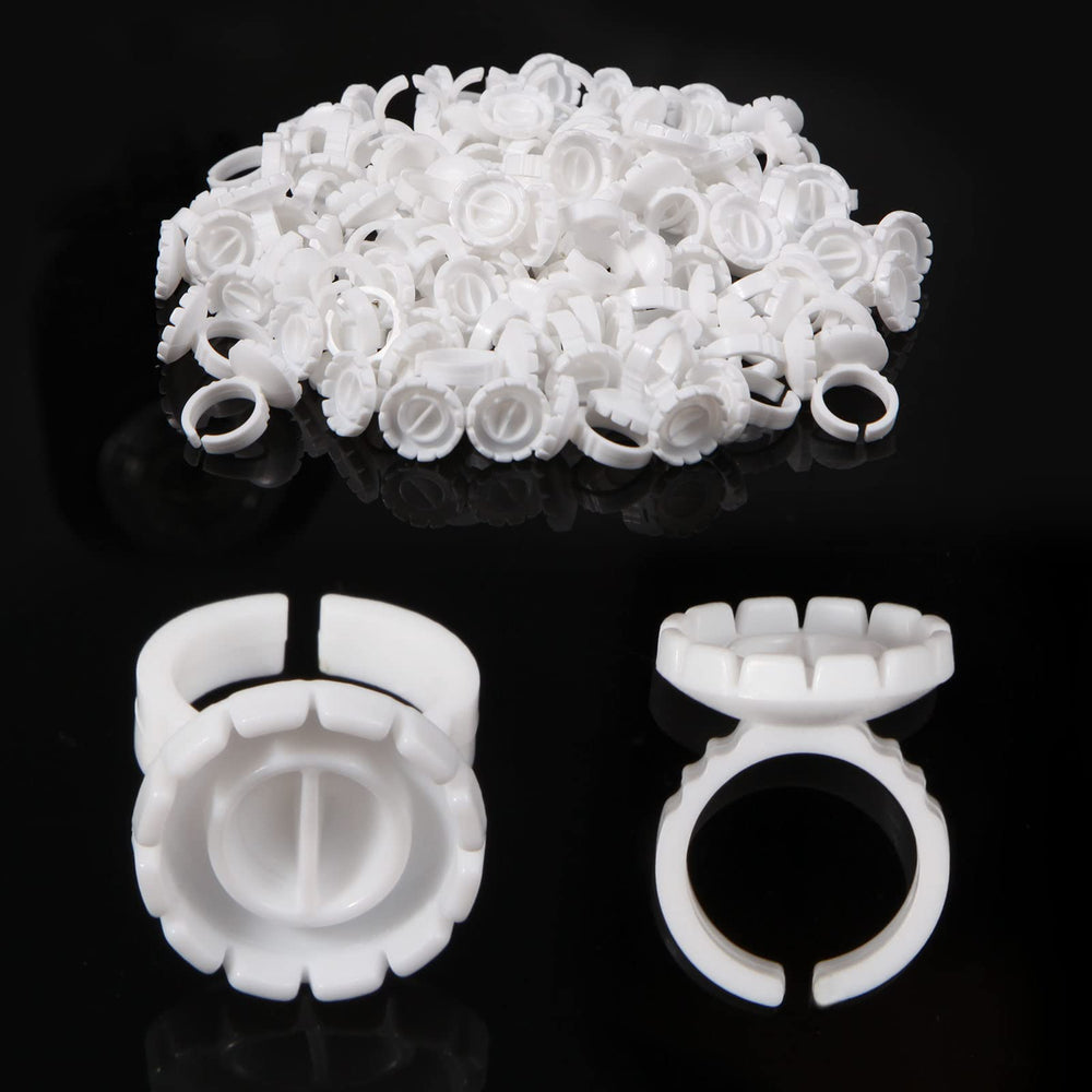 Burboeiy anillos plastico pestanas extensions ofrecen uso cómodo y limpio