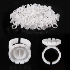 Burboeiy anillos plastico pestanas extensions ofrecen uso cómodo y limpio