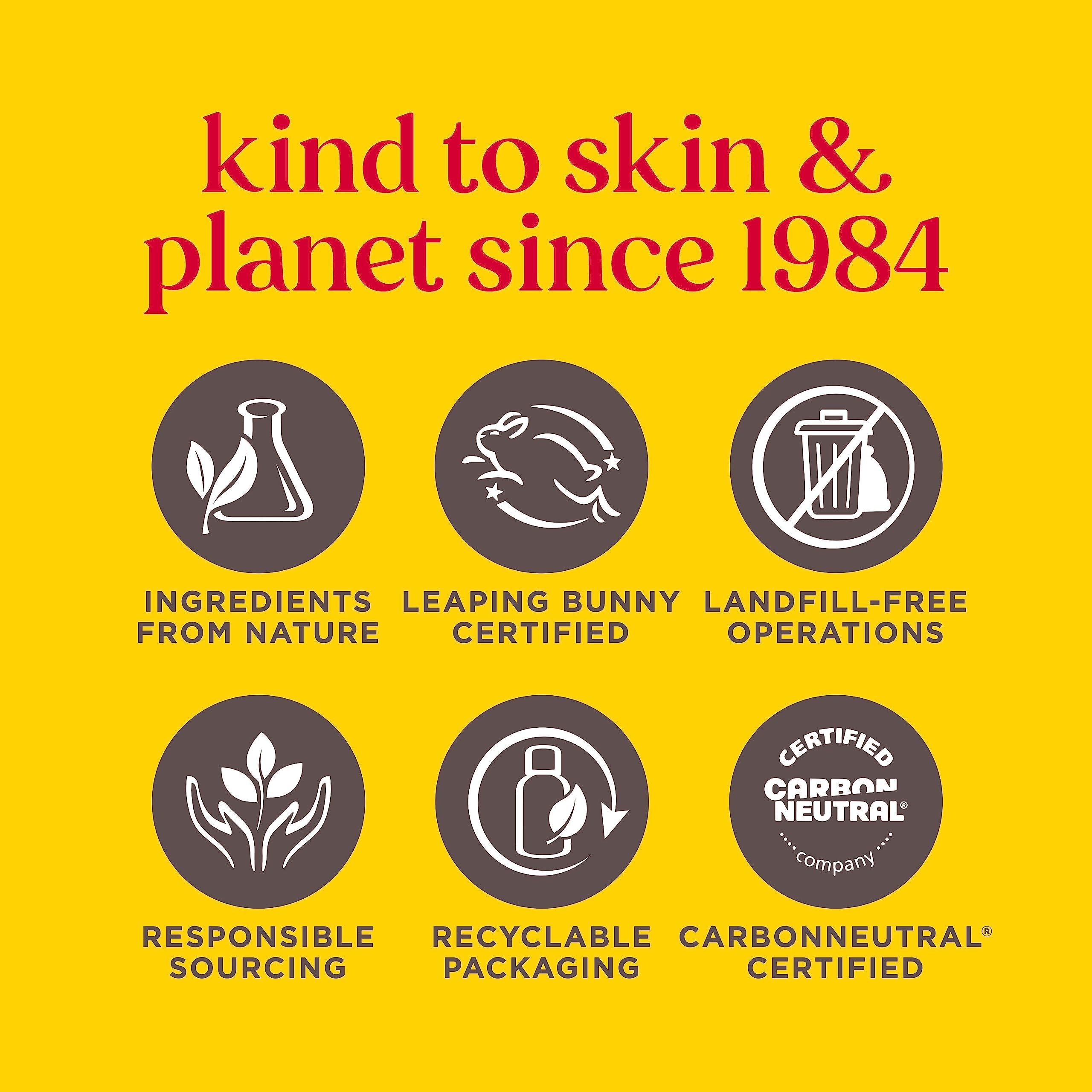 Nutrición de labios con ceras y aceites en Burt's Bees