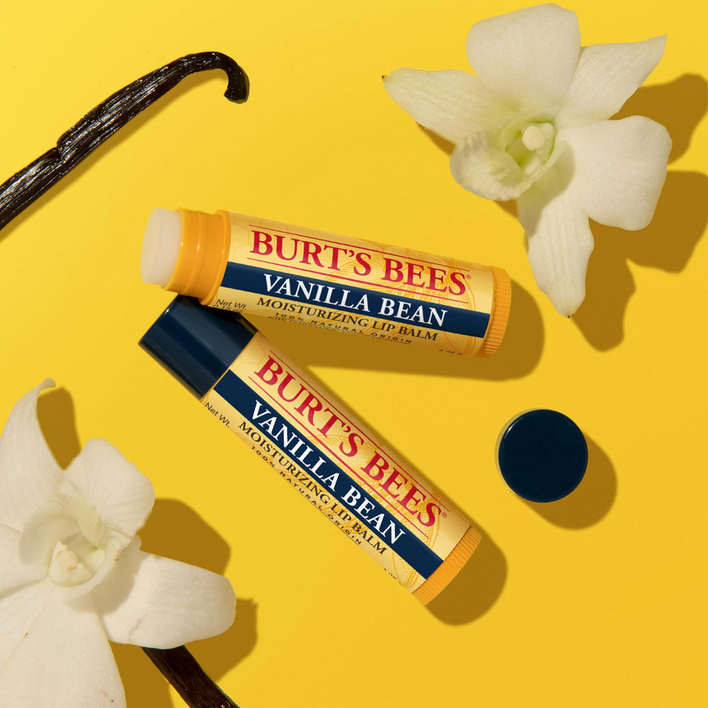 Burt's Bees bálsamo labial vainilla, sin parabenos