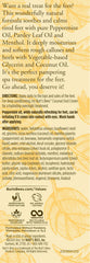 Empaque variado Burt's Bees loción para pies con aroma a menta.