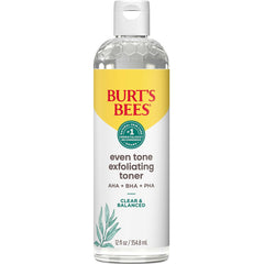 Burts Bees exfoliante líquido facial tono uniforme en frasco práctico