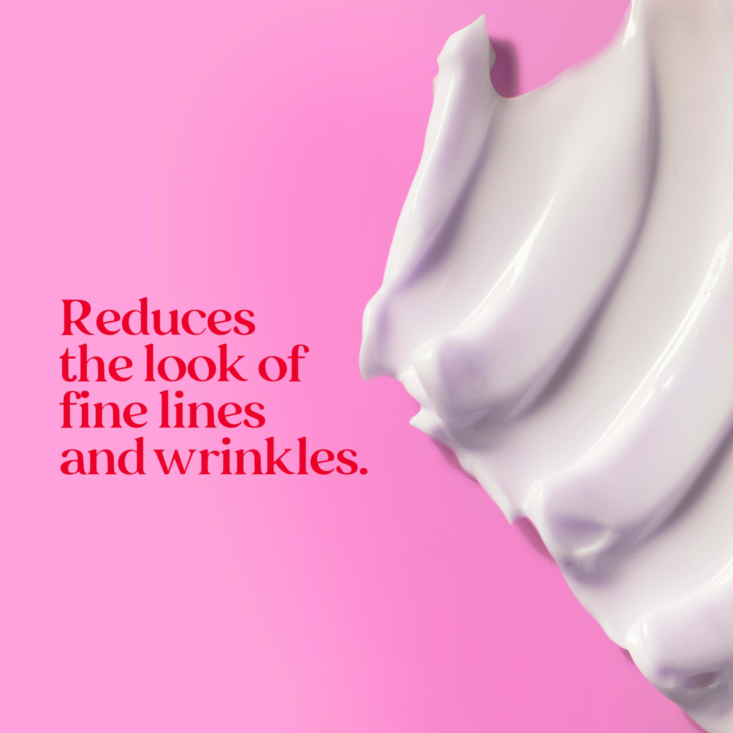 Burt's Bees Renewal cream applied to neck for everyday care.