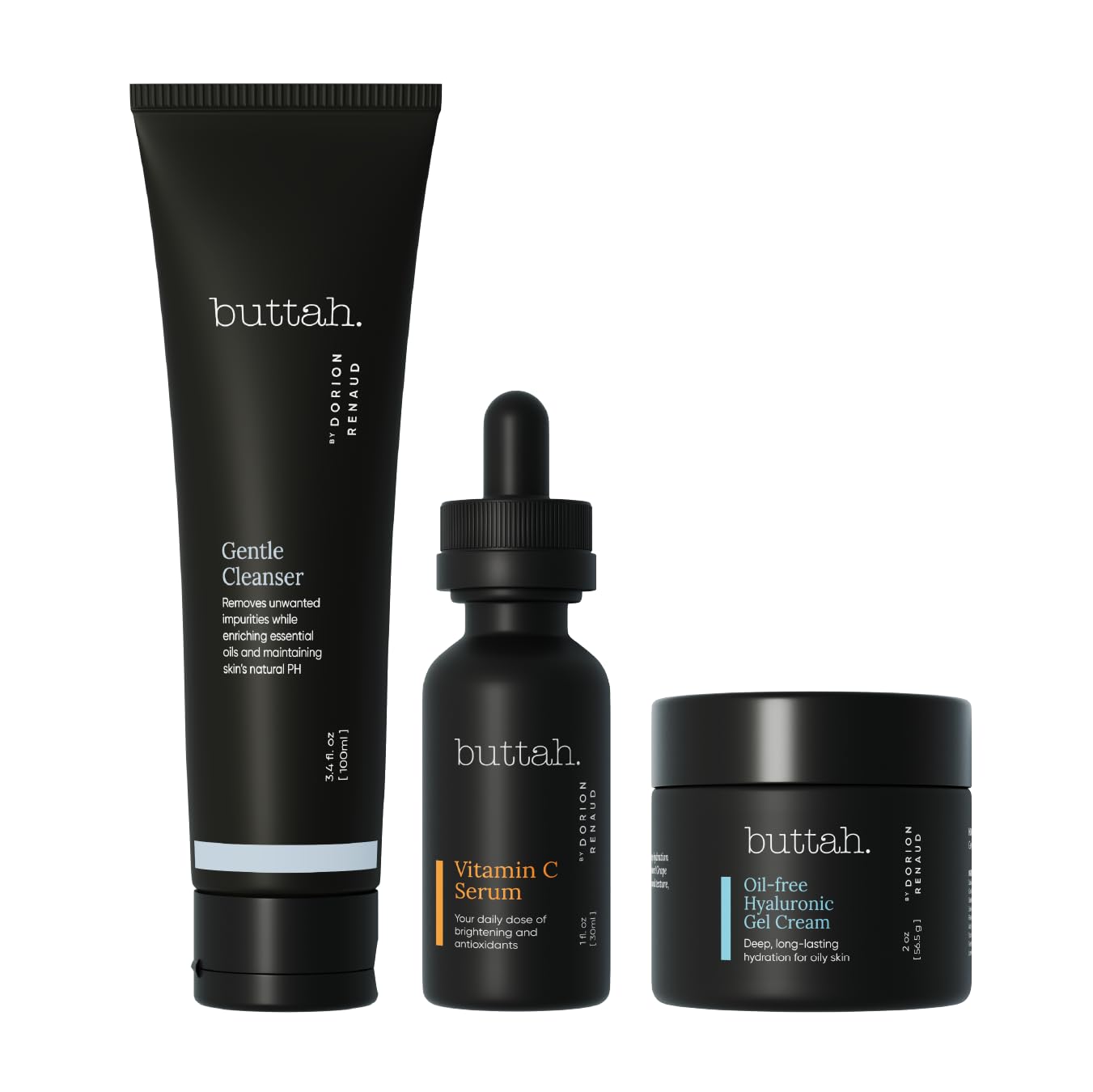 Buttah por Dorion Renaud: empaque del gel hidratante de 2 oz