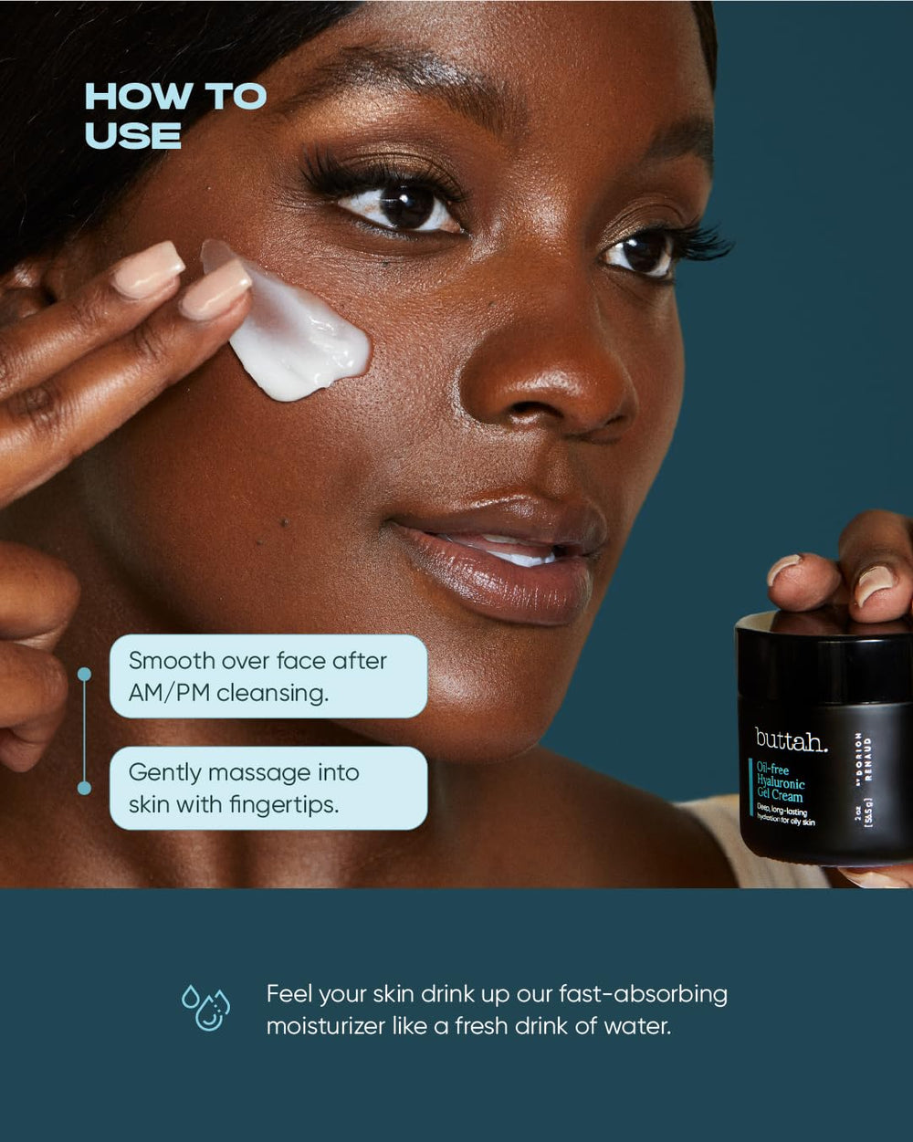 Buttah Skin, Exo-H impulsa hidratación natural para piel revitalizada.