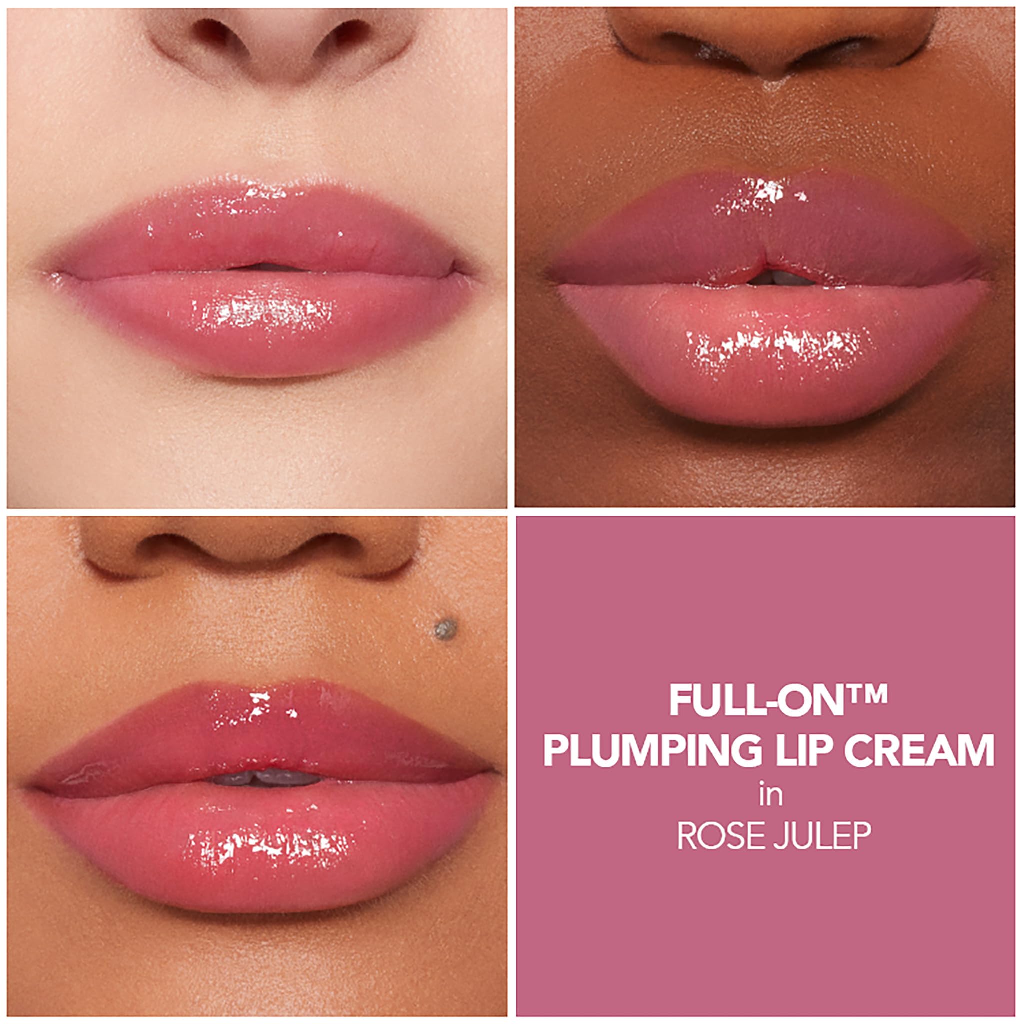 Buxom Rose Julep: envase compacto para retoques durante el día
