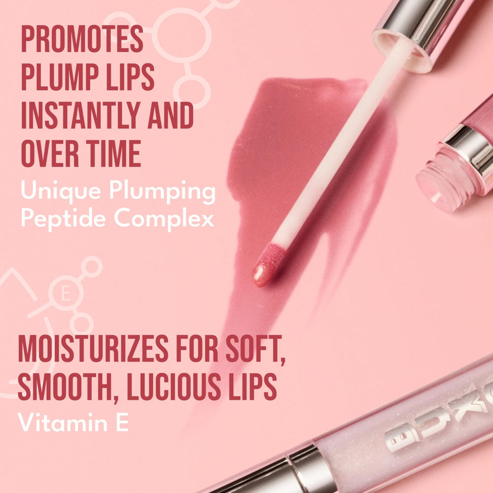 Labios más brillantes y definidos gracias a una fórmula de voluminización suave.