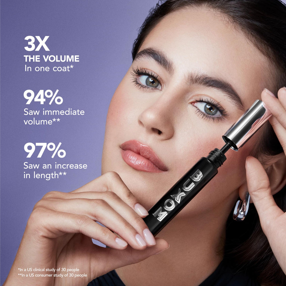 BUXOM pigmentos negros intensos proporcionan negro profundo para look nocturno