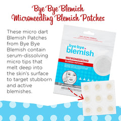 Parche Bye Bye Blemish con camuflaje diurno para uso cotidiano.