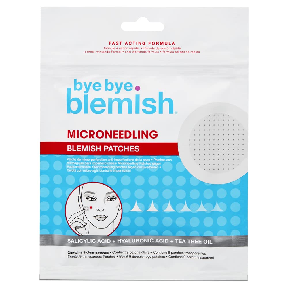 Parche Bye Bye Blemish para acné claro con camuflaje discreto durante el día.