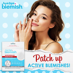 Parche Bye Bye Blemish que se seca rápido para imperfecciones visibles.