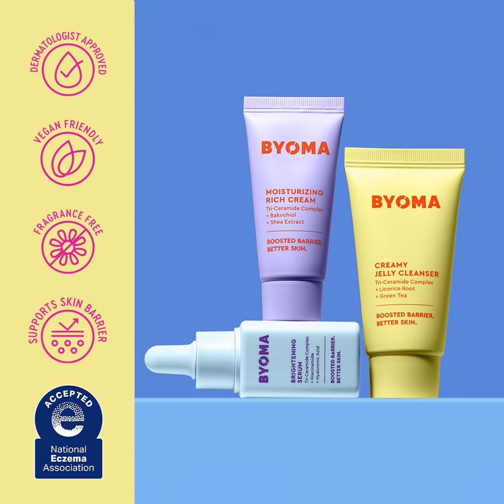 BYOMA crema hidratante ceramidas, textura suave para todo tipo de piel