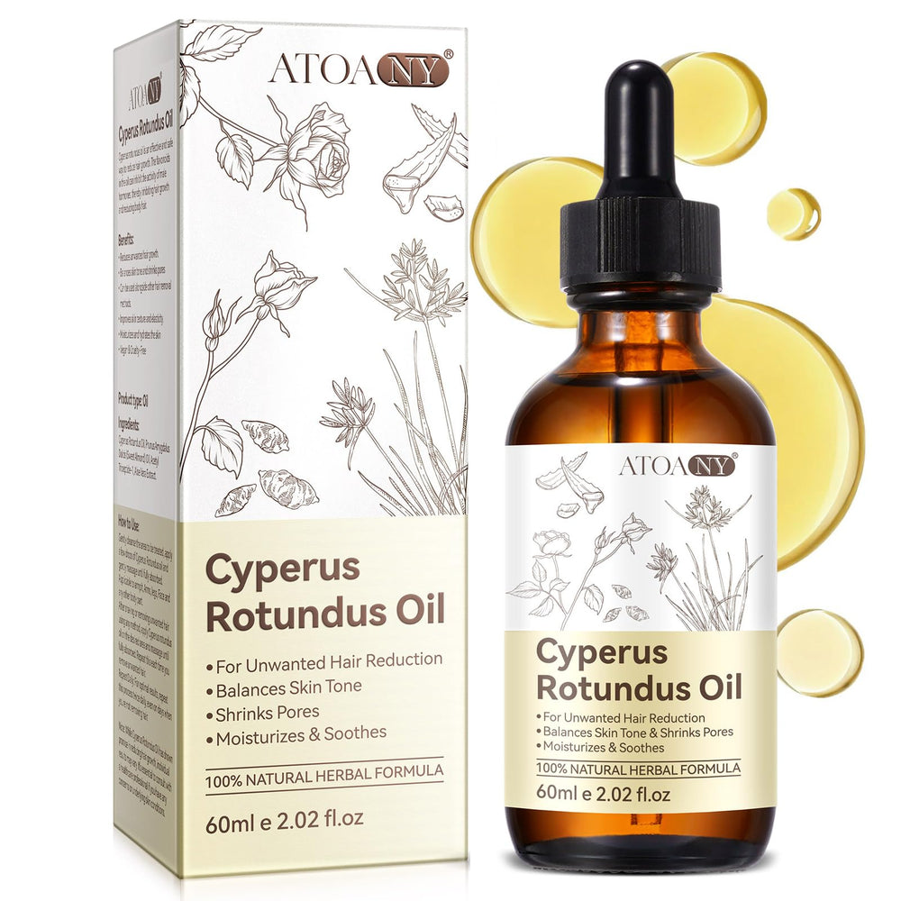 Cacukn Cyperus Rotundus, botella lista para aplicación suave diaria.