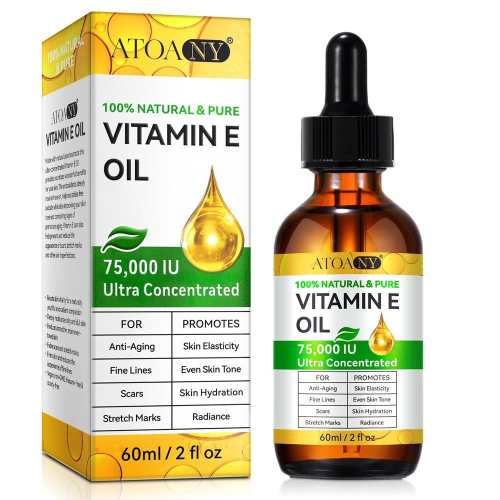 Cacukn Vitamina E, aceite para rostro, hidrata y suaviza la piel