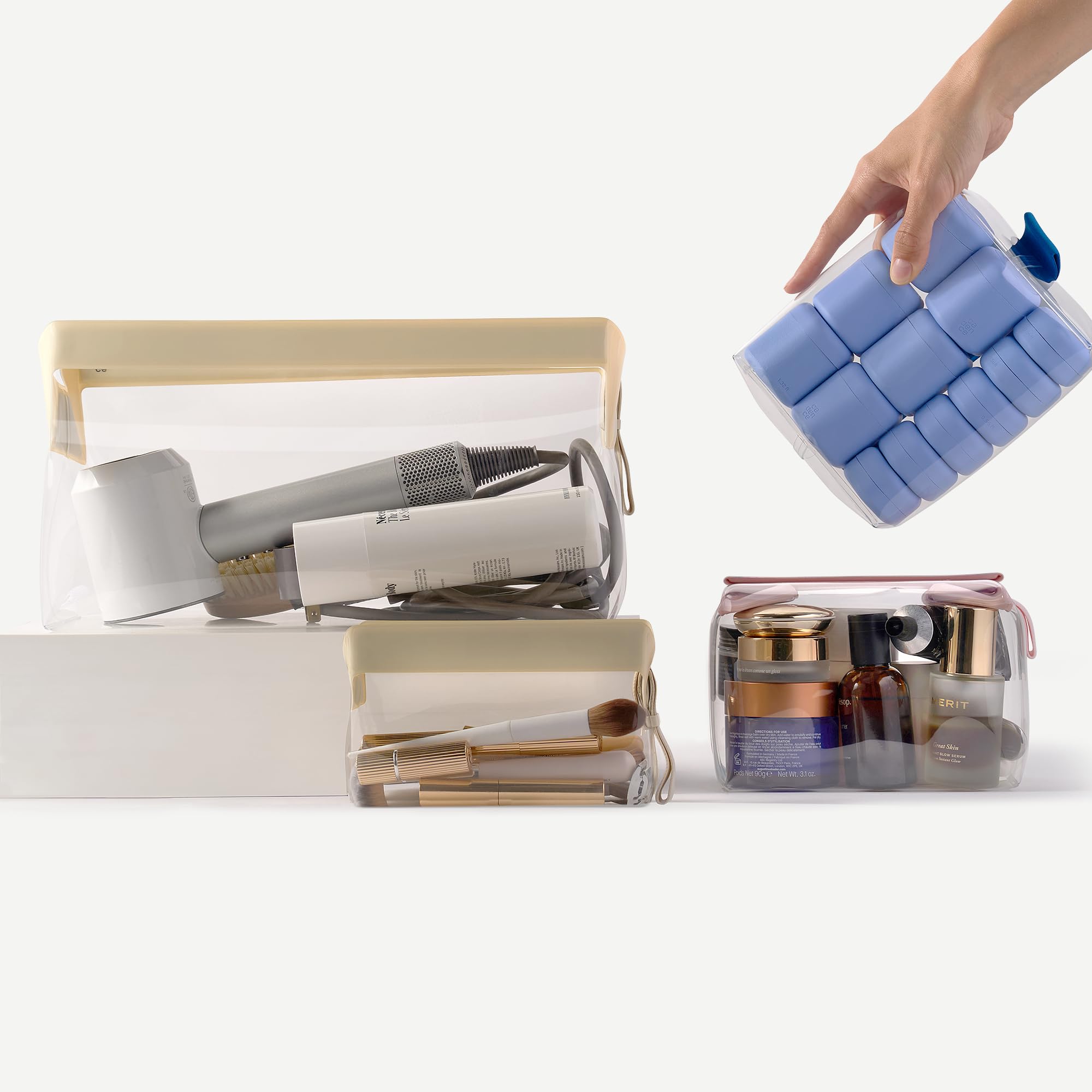 Cadence Parcel bolsa higiene de viaje para organización rápida en aeropuertos