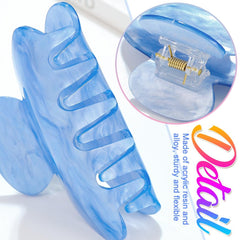 CAKURE clip de garra para todo tipo de cabello, uso versátil.