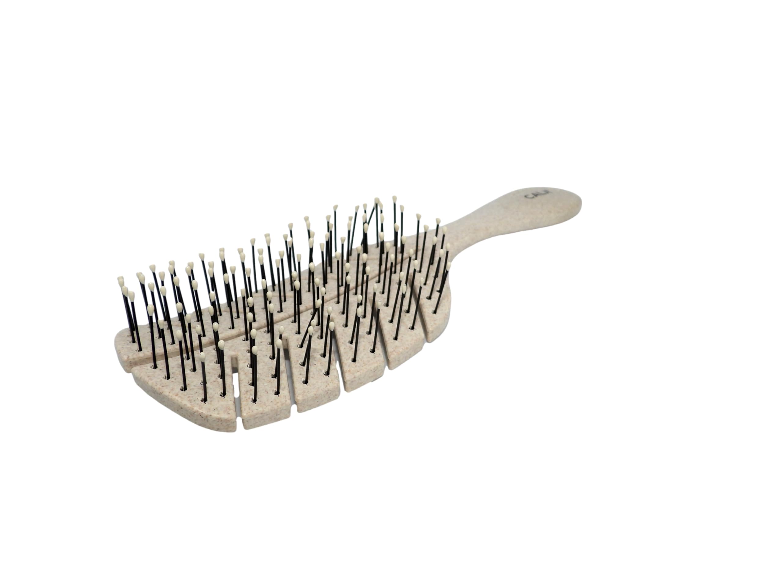 Cala Eco Detangler Brush Tierra incluye empaque reutilizable para consumo responsable