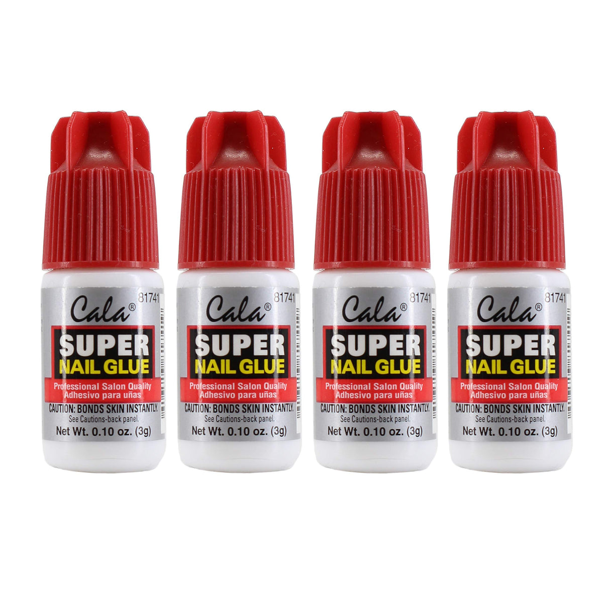 CALA Super Nail Glue para aplicación precisa en uñas artificiales y tips.