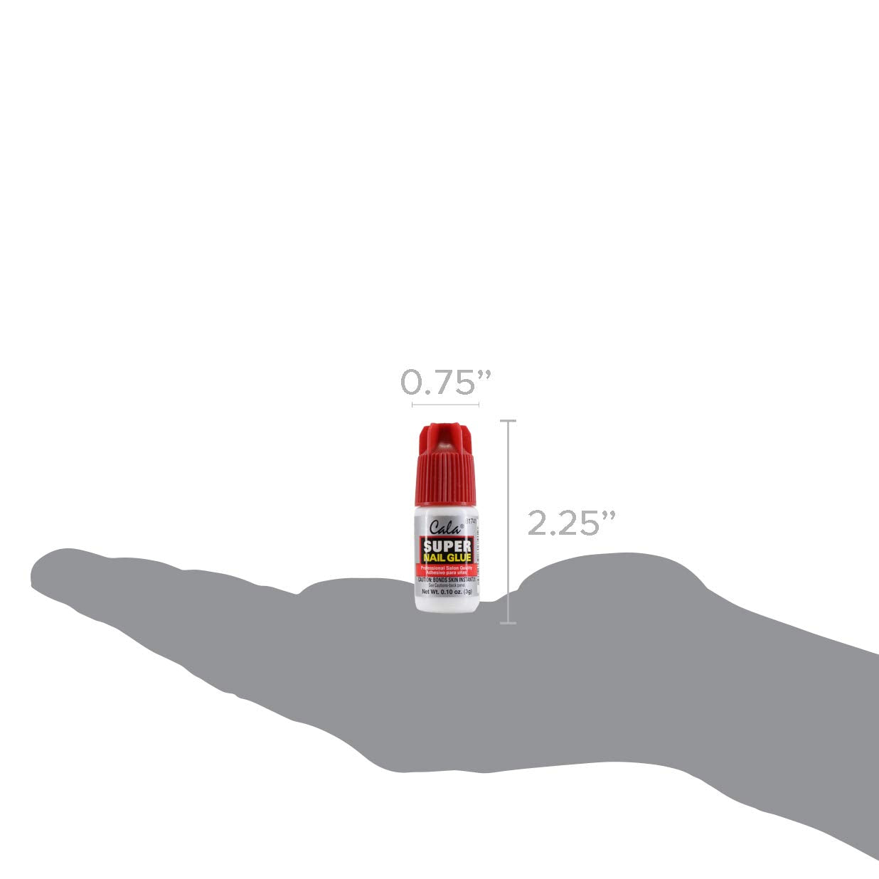 CALA Super Nail Glue para reparación de uñas naturales con adherencia estable.