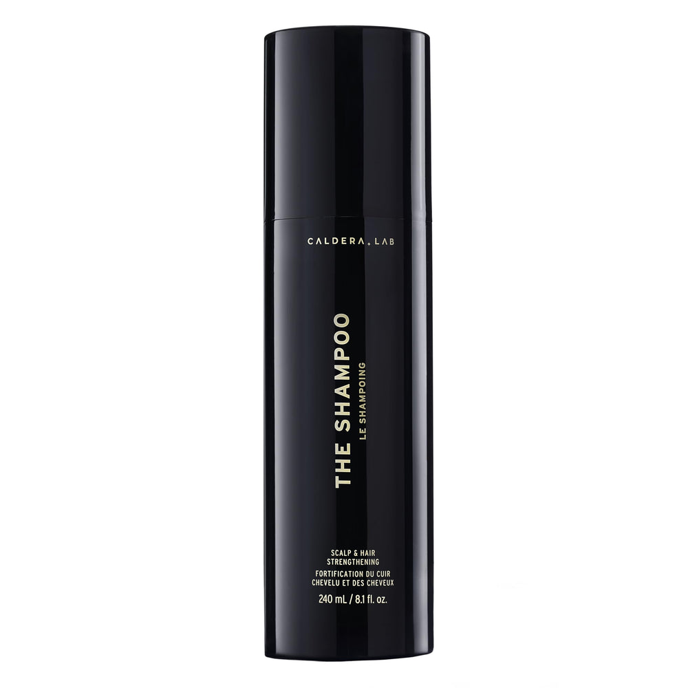 Caldera + Lab The Shampoo, botella frontal, cuidado diario para cabello limpio y saludable