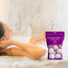 Calgon Bombas de Baño Lavanda Miel, textura suave al contacto