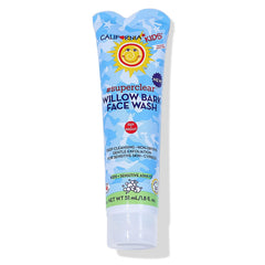California Baby California Kids Face Wash: botella compacta para viaje y piel sensible.