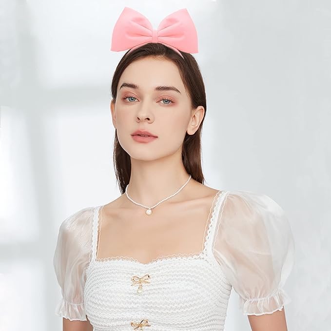 Lazo femenino de Calsgkspray en diadema para estilo suave y elegante