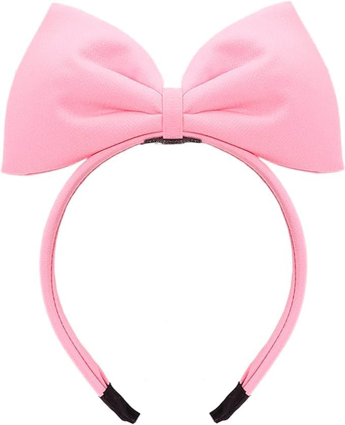 Diadema Calsgkspray con lazo rosa dulce para un look festivo y cómodo