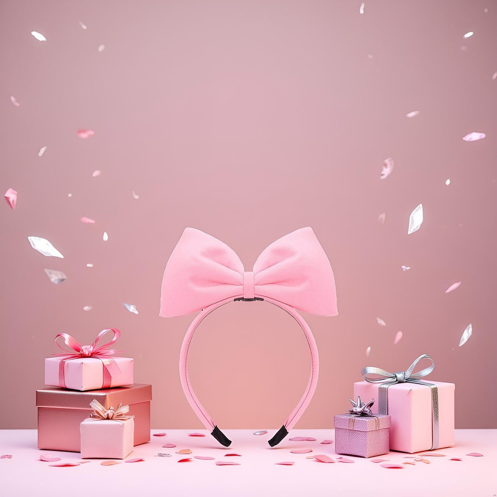 Uso diario: diadema con lazo Calsgkspray para completar estilos