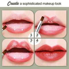 Camdeez Rownyeon brocha labios diseño compacto, ideal para retoques.