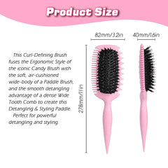 Candy Brush almohadilla-aire suave para secado rápido sin frizz.