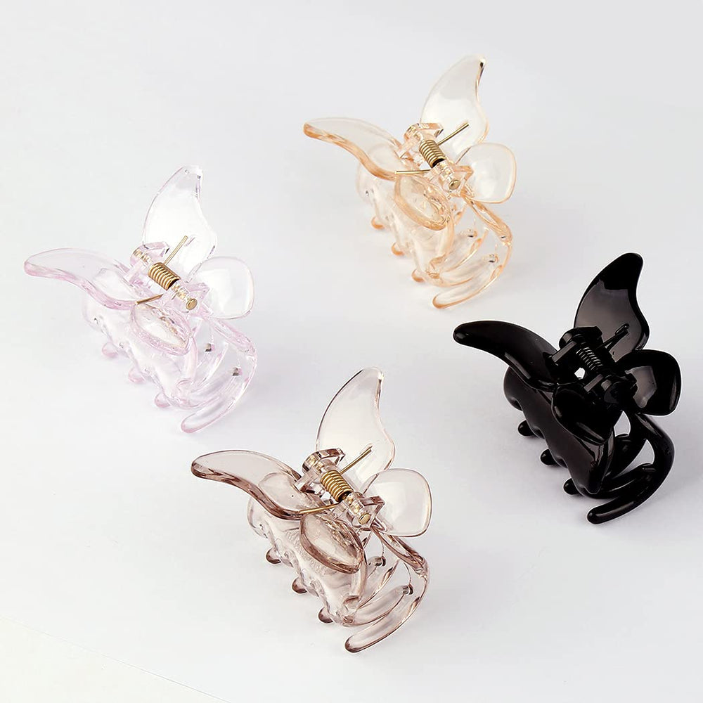 Canitor clip acrílico compacto, diseño duradero y tacto suave para bolsos.