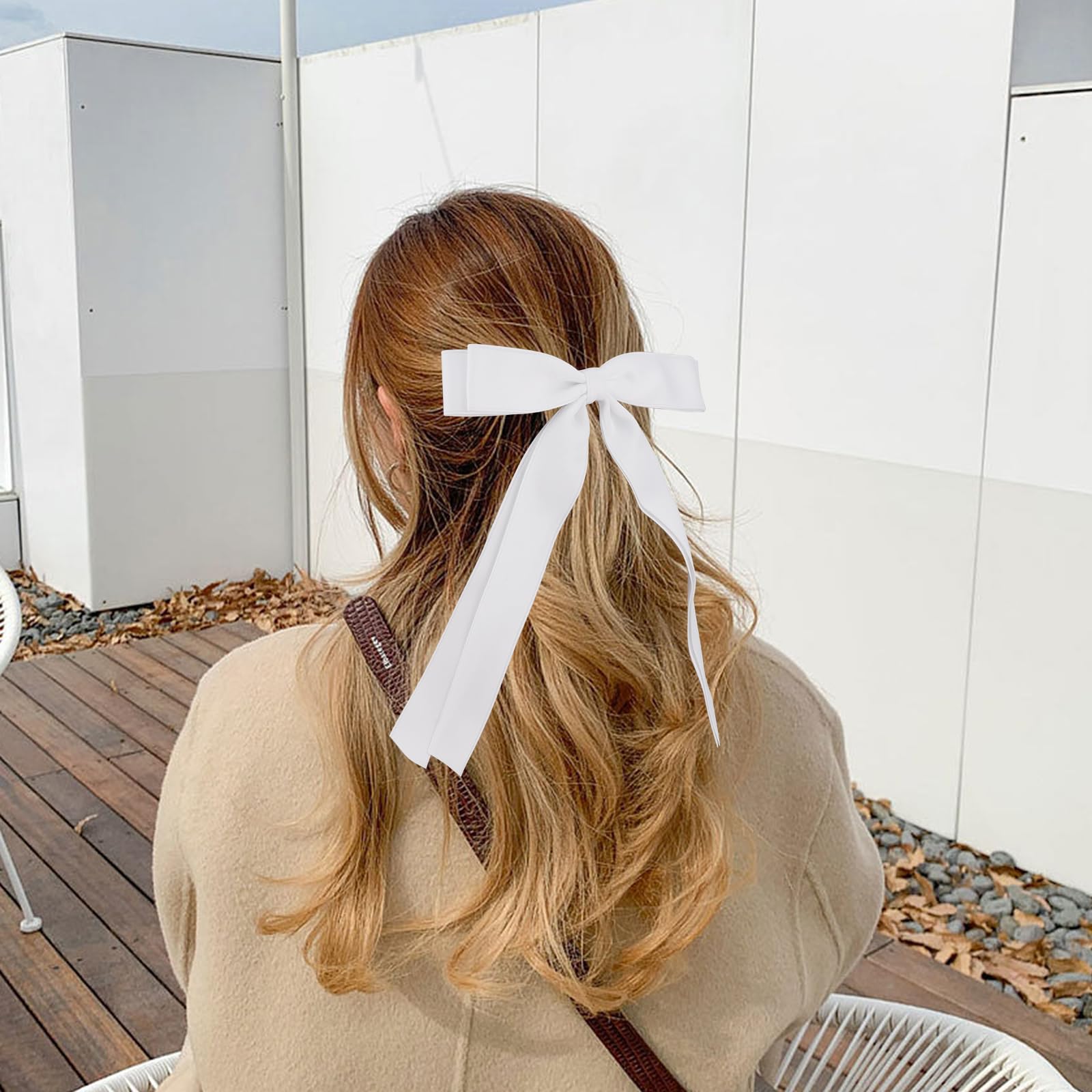 Canitor lazo cabello azul, ideal para eventos y uso diario.