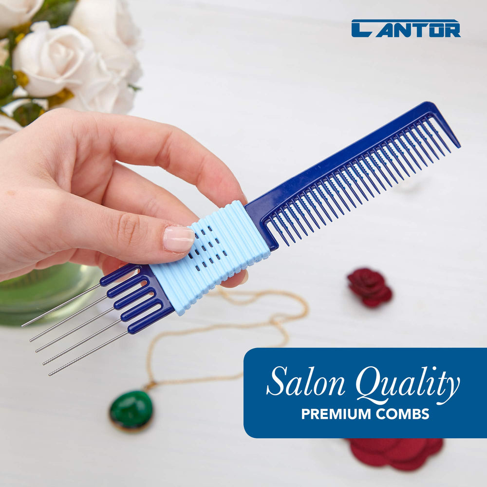 Cantor peine de dientes redondos que desliza sin tirar el cabello.