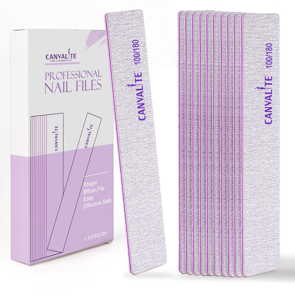 CANVALITE lima de borde suave, mantiene contornos definidos en manicure