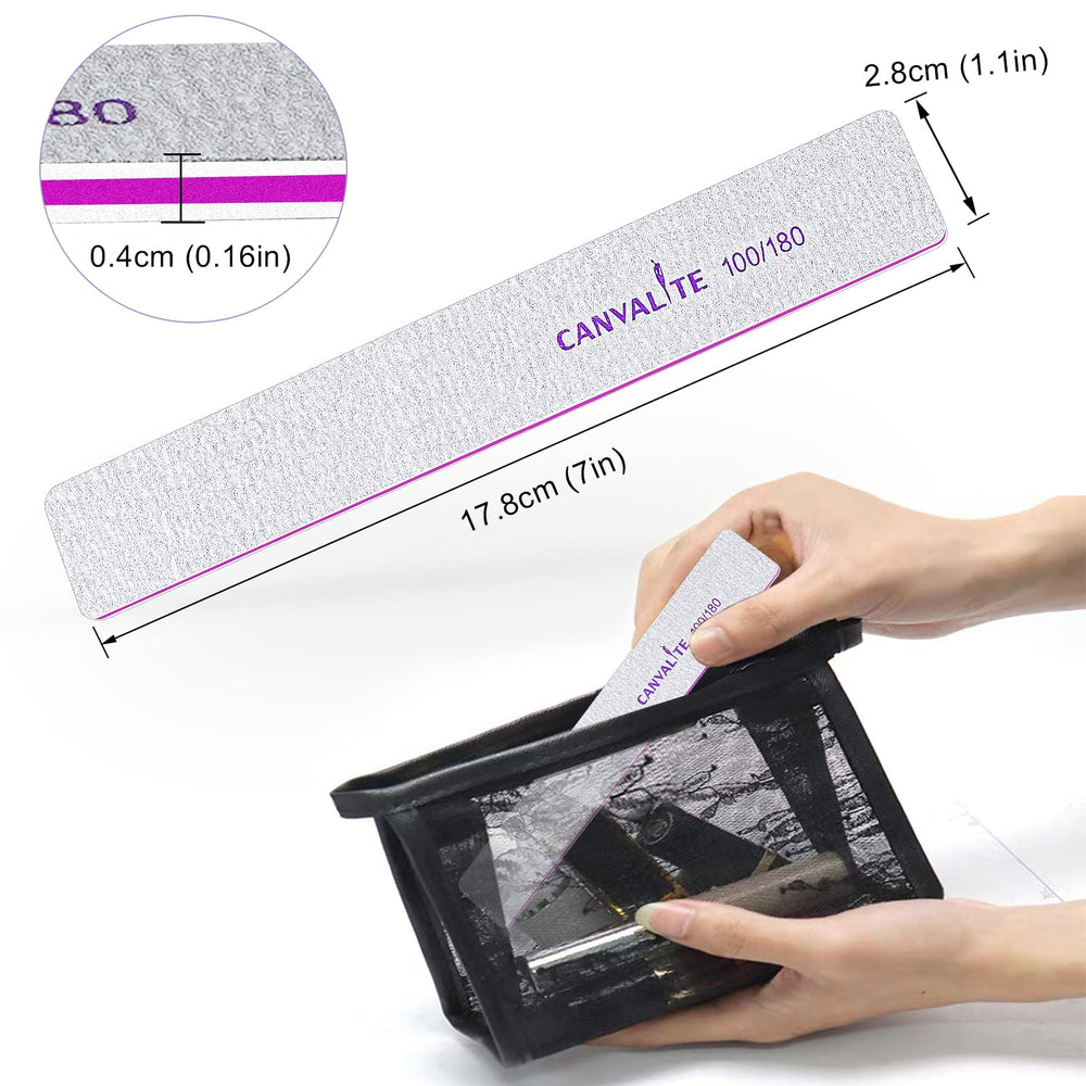 CANVALITE lima profesional para salón, ideal para trabajos precisos y retoques
