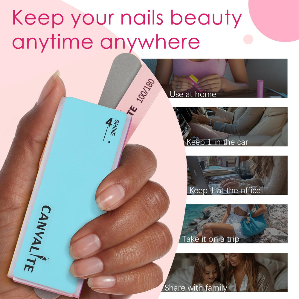 CANVALITE set regalo colores alegres: ideal para amigas que cuidan sus uñas