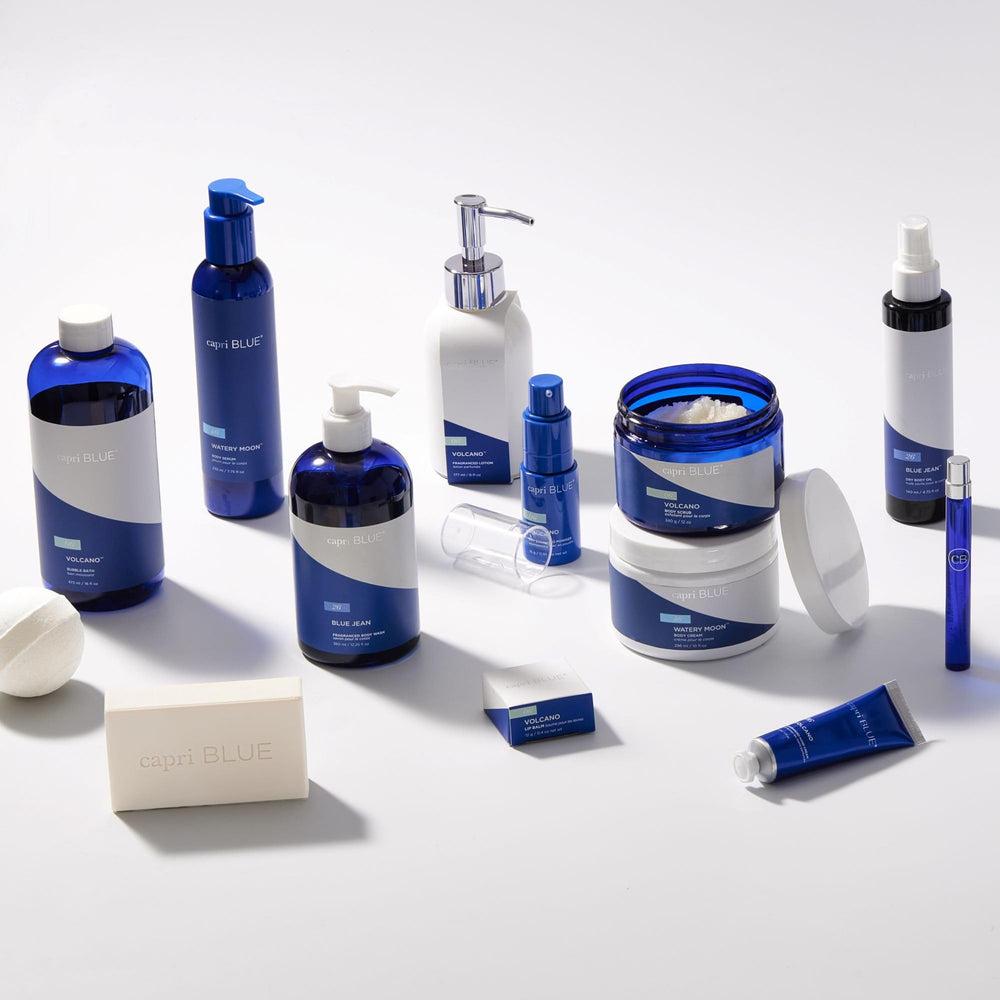 Capri Blue lujo-bano-volcano para baño diario y momentos de autocuidado.
