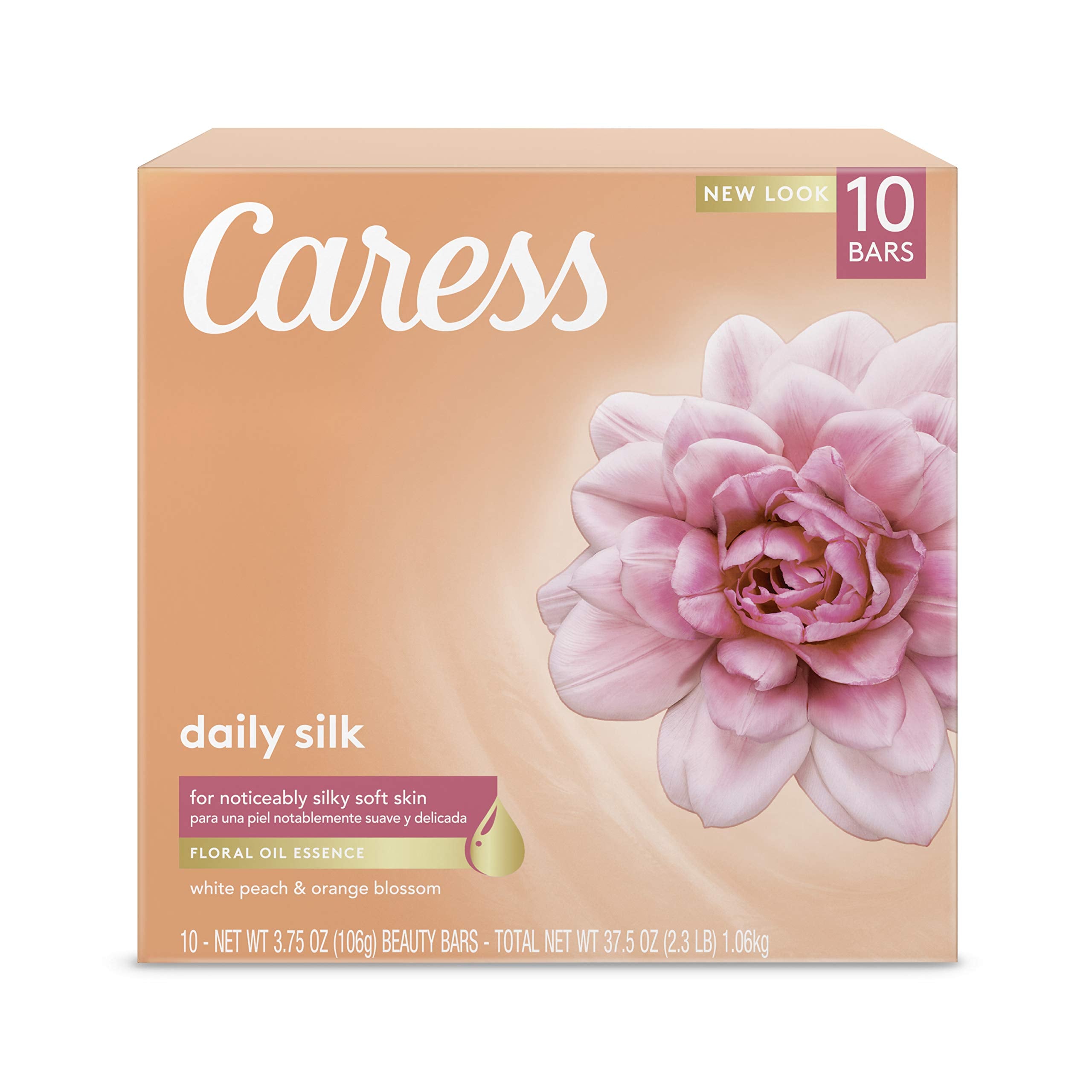 Caress Barra Seda Diaria: barra suave para una experiencia de ducha delicada