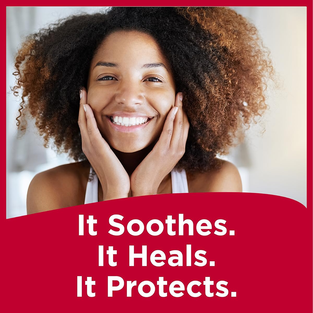 Protección contra frío y viento con bálsamo Carmex para labios.