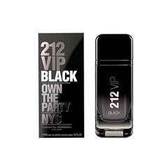 Empaque de Carolina Herrera 212 VIP Black, estuche elegante para regalo o almacenamiento.