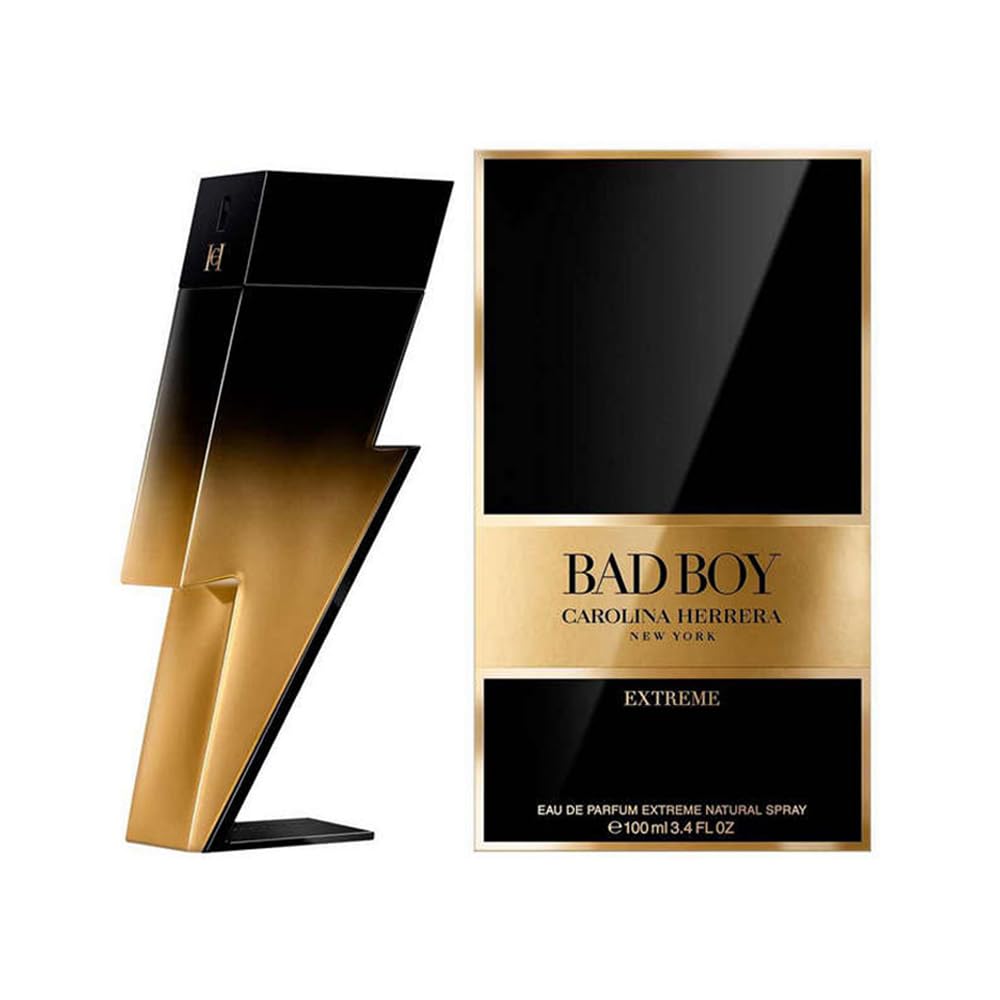 Carolina Herrera Bad Boy Extreme, bote-edp-100ml, aroma intenso para noches memorables.
