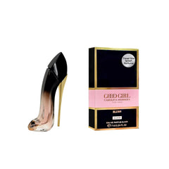Good Girl Blush Elixir de Carolina Herrera en botella mini, ideal para viaje