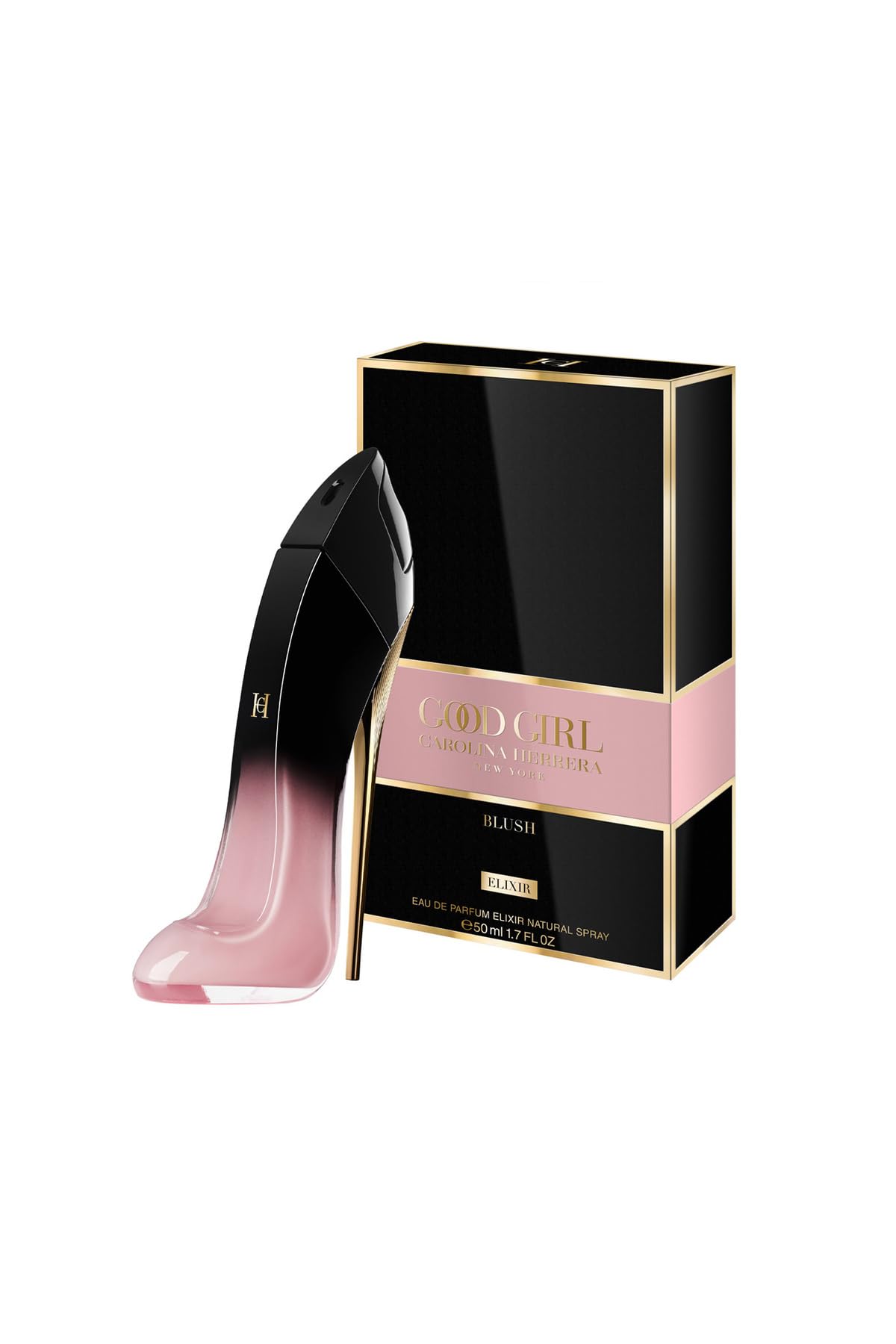 Notas florales de Good Girl Blush Elixir resaltadas en primer plano