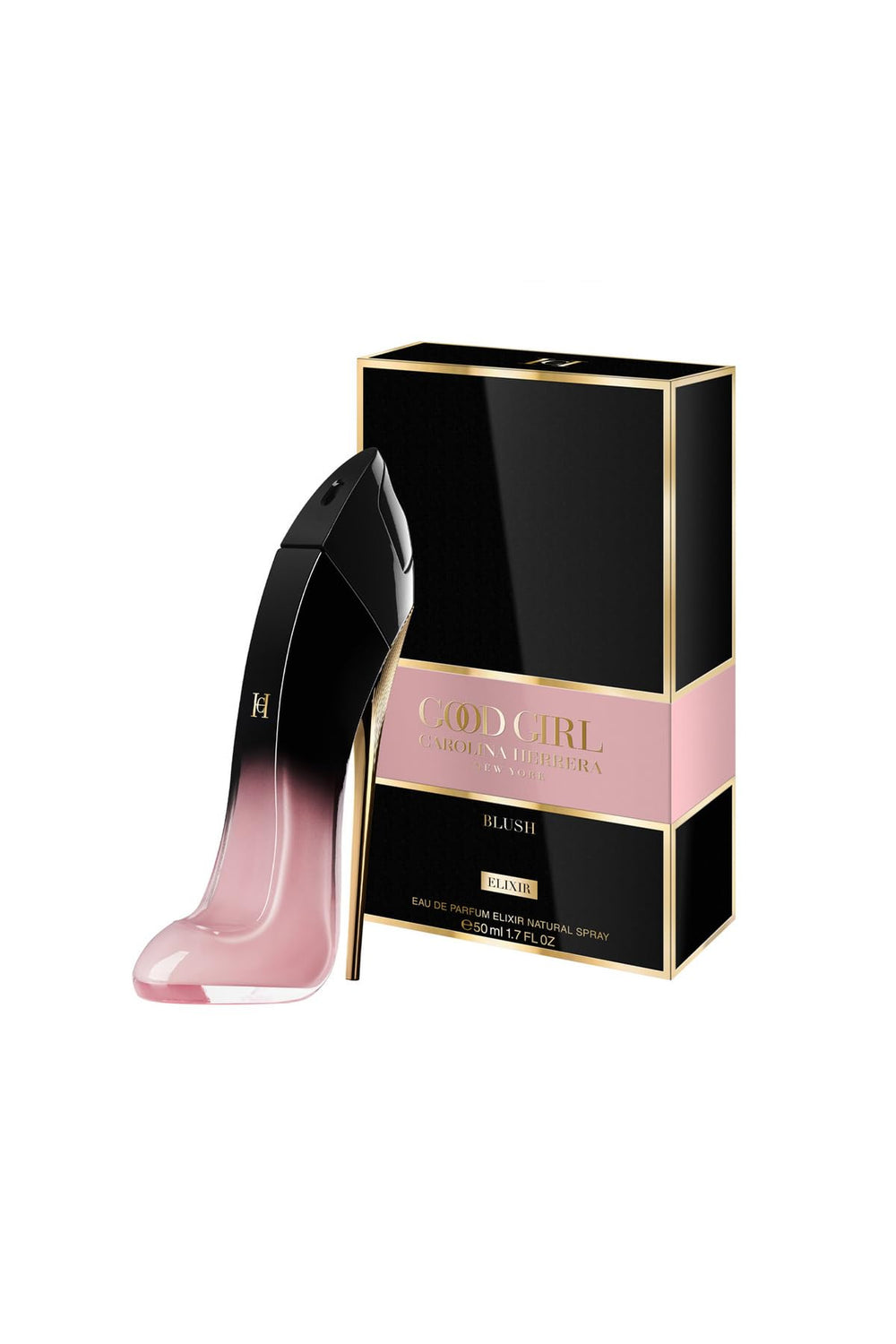 Notas florales de Good Girl Blush Elixir resaltadas en primer plano